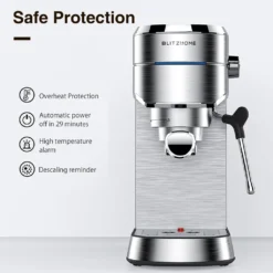 BlitzHome Espresso Maschine Kaffeemaschine Cappuccinomaschine Milchaufschäumer Espressomaschinen 15 BlitzHome Espresso Maschine Kaffeemaschine Cappuccinomaschine Milchaufschäumer Espressomaschinen -Kaffeegenuss Verkaufsgeschäft 851c421febdc355e563549165c7c7450