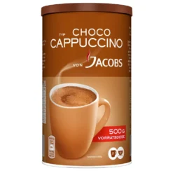 JACOBS Typ Choco Cappuccino 6 X 500 G Cappuccinopulver Löslich 6 Dosen 7 JACOBS Typ Choco Cappuccino 6 X 500 G Cappuccinopulver Löslich 6 Dosen -Kaffeegenuss Verkaufsgeschäft 8547168e546ec01a024400cd2f7b10f4