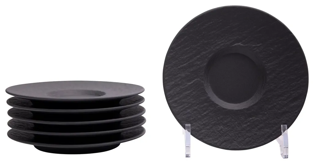 Villeroy & Boch Manufacture Rock Kaffeeservice Für 6 Personen 18-teilig 3 Villeroy & Boch Manufacture Rock Kaffeeservice Für 6 Personen 18-teilig – Bild 3