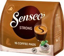 SENSEO Pads Strong Senseopads 10 X 16 Getränke - 160 Pads 16 SENSEO Pads Strong Senseopads 10 X 16 Getränke - 160 Pads -Kaffeegenuss Verkaufsgeschäft 8856f08fff873612b0d3cfc5b366c548