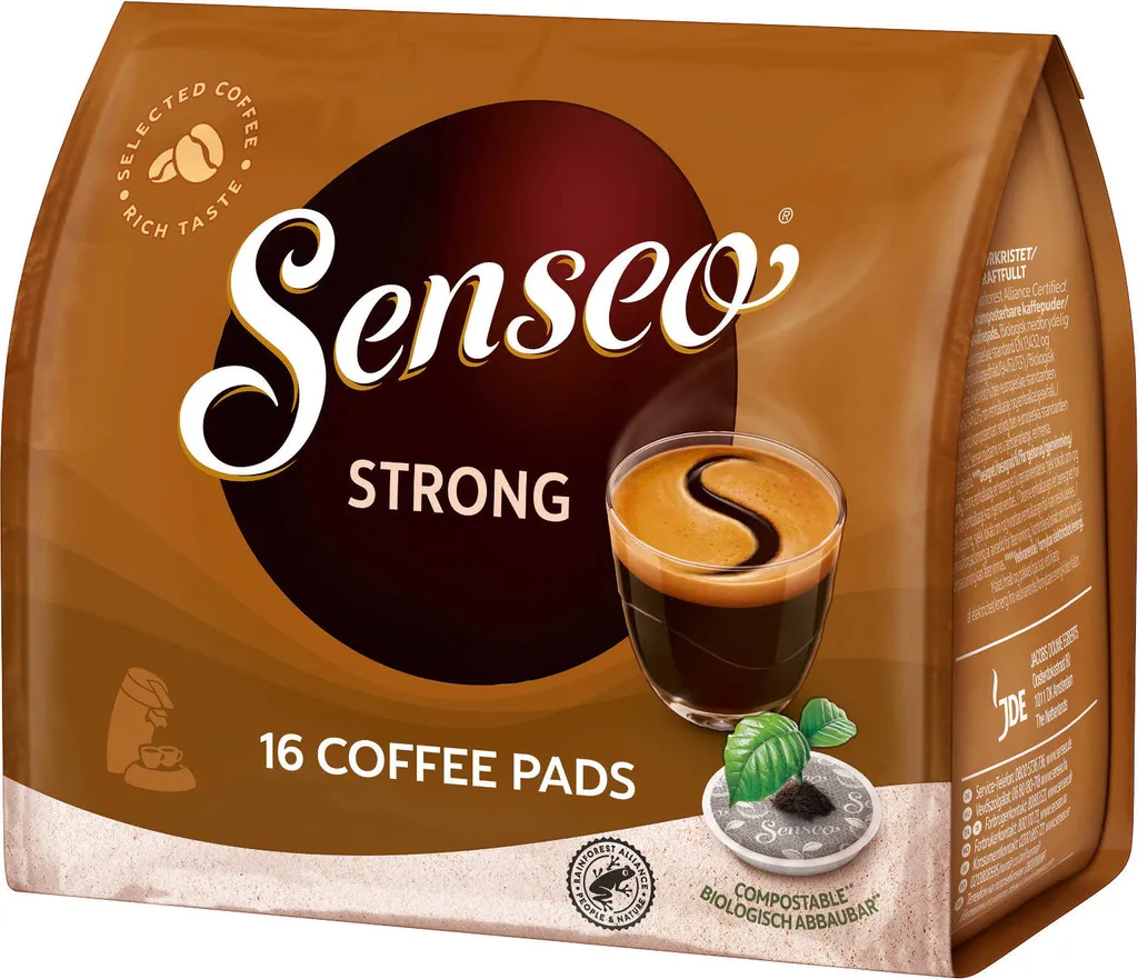 SENSEO Pads Strong Senseopads 10 X 16 Getränke - 160 Pads 4 SENSEO Pads Strong Senseopads 10 X 16 Getränke - 160 Pads – Bild 4
