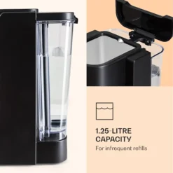 Klarstein Passionata 20 - Espressomaschine, Espresso-Automat, Kaffee-Maschine, 1350 Watt, 1,25 Liter, Automatischer Druckablass, Inkl. Milchschaum Düse Für Zubereitung Von Cappuccino, Schwarz -Kaffeegenuss Verkaufsgeschäft 8a34309df2bd73ef54696387e09d0f7b