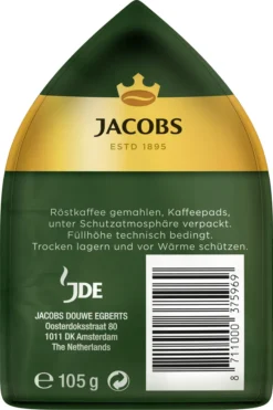 Jacobs Crema Pads | 16 Senseo Kompatible Kaffeepads -Kaffeegenuss Verkaufsgeschäft 8adf09cc7b3d726cc0aa1eac3666bcf5