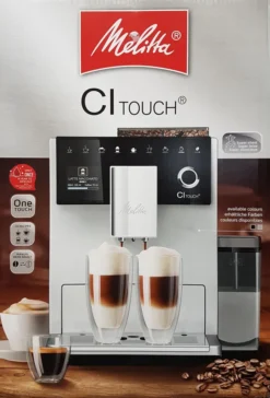 Melitta Caffeo CI Touch F63/0-101, Farbe:Silber -Kaffeegenuss Verkaufsgeschäft 8af4a61a73216969dac9275203848c03
