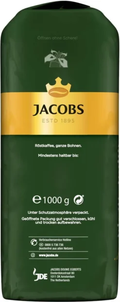 JACOBS Kaffeebohnen Krönung Crema Kräftig 3 Kg Geröstete Ganze Bohnen + 1 Jacobs Barista Becher + 1 Dose 16 JACOBS Kaffeebohnen Krönung Crema Kräftig 3 Kg Geröstete Ganze Bohnen + 1 Jacobs Barista Becher + 1 Dose -Kaffeegenuss Verkaufsgeschäft 8bc875d1bebbbf8fa9b4f1ab391edd57