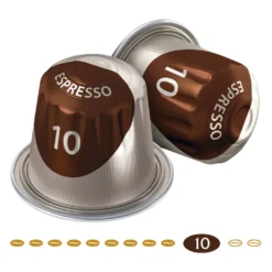 JACOBS Kapseln Espresso Intenso 5 X 40 Nespresso®* Kompatible Kaffeekapseln -Kaffeegenuss Verkaufsgeschäft 90b86b85a78f8ef401c874404cf9bc9c