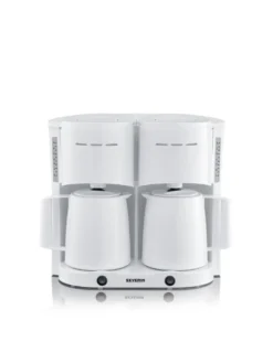 SEVERIN Duo-Filterkaffeemaschine KA 5830 Weiß -Kaffeegenuss Verkaufsgeschäft 92b694f52079dd1dabc26905ad5fbf7d