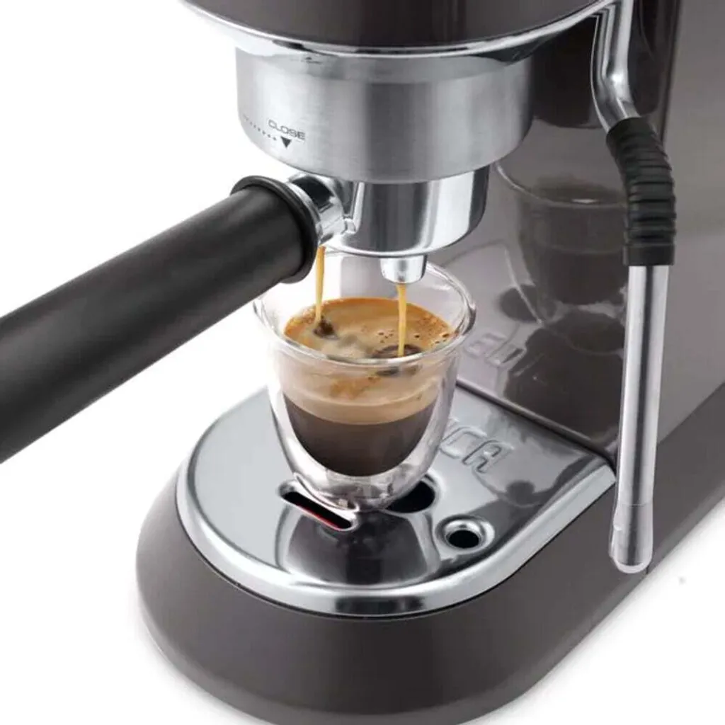 De'Longhi Dedica Arte EC885.M Siebträger-Espressomaschine 15 Bar Milchschaumdüse 3 De'Longhi Dedica Arte EC885.M Siebträger-Espressomaschine 15 Bar Milchschaumdüse – Bild 3