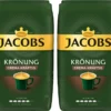 JACOBS Kaffeebohnen Krönung Crema Kräftig 2 X 1kg Ganze Kaffee Bohnen Geröstet
