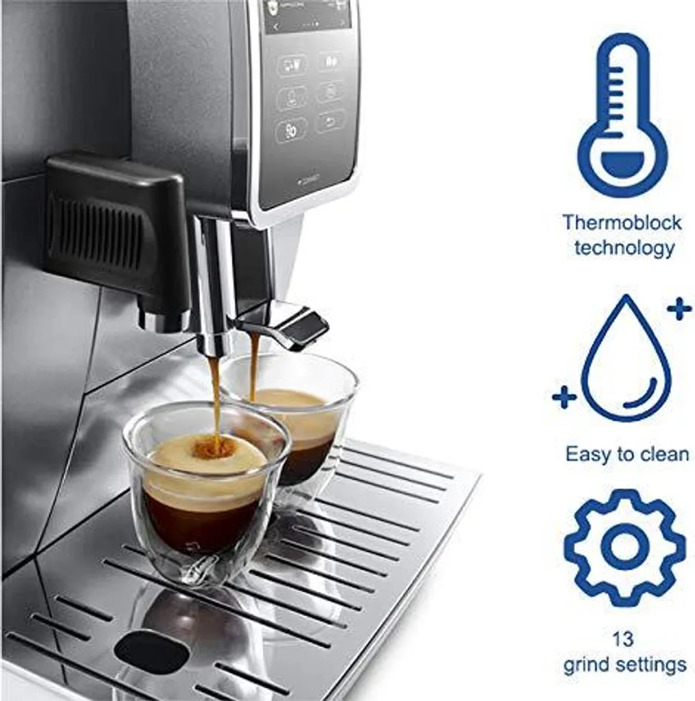 De'Longhi DeLonghi ECAM 370.95 S Dinamica Plus Kaffeevollautomat Silber 5 De'Longhi DeLonghi ECAM 370.95 S Dinamica Plus Kaffeevollautomat Silber – Bild 5