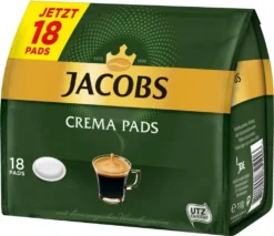 Jacobs Crema Pads | 18 Senseo Kompatible Kaffeepads 118 G -Kaffeegenuss Verkaufsgeschäft 977cb464aa72c49ace25d0238a26bb35