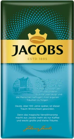 JACOBS Filterkaffee Auslese Mild & Sanft 6 X 500 G Kaffee Gemahlen + 1 Becher+ 1 Dose -Kaffeegenuss Verkaufsgeschäft 98644091575d142895ee201f3d037d99
