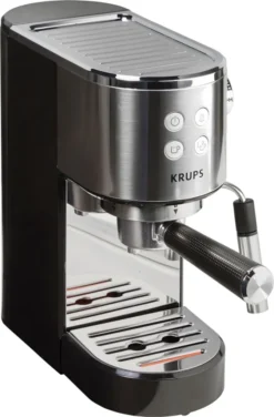 Krups XP 442 - Espresso Siebträger - Edelstahl/schwarz -Kaffeegenuss Verkaufsgeschäft 9aca2e54d1b3a59d309003bf89d6b2a9