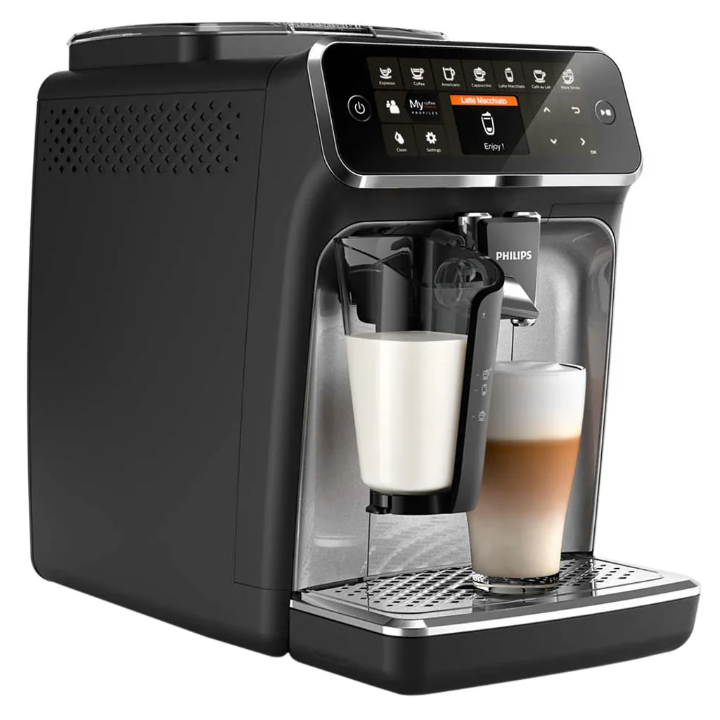 Philips 4300 Series EP4346/70 Kaffeevollautomat, 8 Kaffeespezialitäten Mit LatteGo Milchsystem 5 Philips 4300 Series EP4346/70 Kaffeevollautomat, 8 Kaffeespezialitäten Mit LatteGo Milchsystem – Bild 5