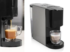 Princess 4-in-1 Multi-Kapsel-Kaffeemaschine 1450W 0,8L Schwarz Silbern -Kaffeegenuss Verkaufsgeschäft 9ca17a82738d03dc9f5d27261297f11f