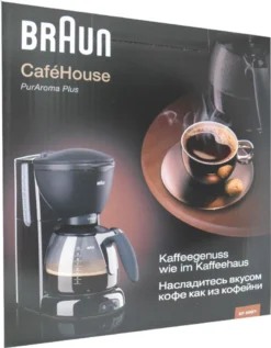 BRAUN Kaffeemaschine KF 560/1 Schwarz -Kaffeegenuss Verkaufsgeschäft 9cb477c3834a28ea7bb70b64b110c091