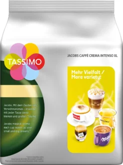 TASSIMO Jacobs Caffè Crema Intenso XL 5er Pack T Discs Kapseln 5 X 16 Getränke -Kaffeegenuss Verkaufsgeschäft 9cb7d2466f14772be99e16aca841b9bc