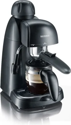SEVERIN Espressomaschine KA 5978 800 Watt Schwarz -Kaffeegenuss Verkaufsgeschäft 9decfaa1782258d0c3cf972624ccf5fa