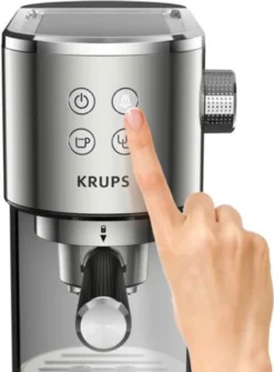 Krups XP 442 - Espresso Siebträger - Edelstahl/schwarz -Kaffeegenuss Verkaufsgeschäft 9eb45eac1e12ab1bcb8da63db48c9fcd