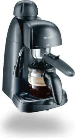 SEVERIN Espressomaschine KA 5978 800 Watt Schwarz -Kaffeegenuss Verkaufsgeschäft 9f5638efbb58cde79b17c68db06abf8a