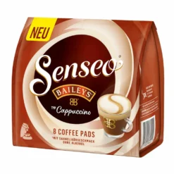 Senseo CAPPUCCINO BAILEYS Kaffeepad Ungeröstet 8 Stück(e) -Kaffeegenuss Verkaufsgeschäft a00ff6b86f82100474bdb531b54a4434