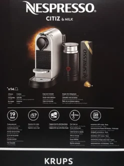 Krups XN7615.19 Nespresso Citiz & Milk Kaffeekapselmaschine (1260 Watt, Wassertankkapazität: 1l, Pumpendruck: 19 Bar) Rot 17 Krups XN7615.19 Nespresso Citiz & Milk Kaffeekapselmaschine (1260 Watt, Wassertankkapazität: 1l, Pumpendruck: 19 Bar) Rot -Kaffeegenuss Verkaufsgeschäft a10d7bb8182b452b3a443df52629749f