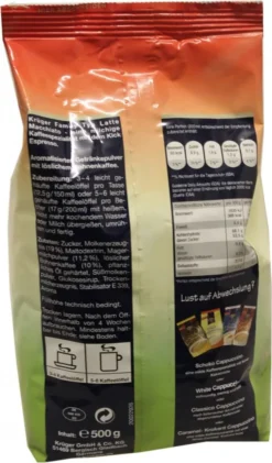 Krüger Family Latte Macchiato | 500-g-Beutel 8 Krüger Family Latte Macchiato | 500-g-Beutel -Kaffeegenuss Verkaufsgeschäft a1d2ac02735a68634920120bcc6342b0