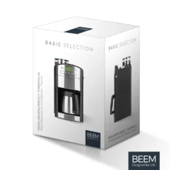BEEM FRESH-AROMA-PERFECT Filterkaffeemaschine Mit Mahlwerk - Thermo | 2 Isolierkannen Kaffeemaschine Mahlwerk Timer 2x Thermoskanne Filterkaffeemaschine Kaffeeautomat -Kaffeegenuss Verkaufsgeschäft a1e58fa5cfbb316c6491382dfbeaeda5