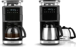 Kaffeemaschine Filterkaffeemaschine Edelstahl Thermoskanne Timer Mit Mahlwerk -Kaffeegenuss Verkaufsgeschäft a297f4714cc0e6d7cb0a81773418603d