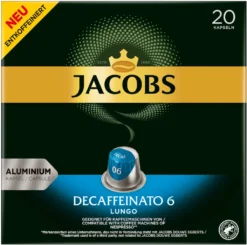 JACOBS Kapseln Nespresso®* Kompatibel 5x20 Lungo 8 Intenso+ 5x20 Decaffeinato 6 -Kaffeegenuss Verkaufsgeschäft a3d6959983adff3b4558d65c21f3f3dc