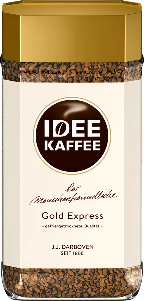 Instantkaffee GOLD EXPRESS Von Idee Kaffee, 200g 2 Instantkaffee GOLD EXPRESS Von Idee Kaffee, 200g – Bild 2