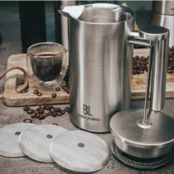 Bjørn Liebdhal French Press Edelstahl Kaffeemaschine Auch Für Camping : 0.6 Liter 19 Bjørn Liebdhal French Press Edelstahl Kaffeemaschine Auch Für Camping : 0.6 Liter -Kaffeegenuss Verkaufsgeschäft a4db5d77398fa0bae6cc430bc6c7ad6a