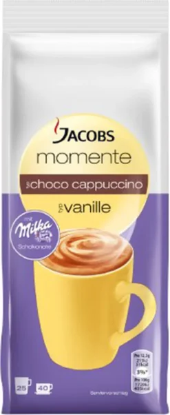 Jacobs Choco Cappuccino Typ Vanille 500g -Kaffeegenuss Verkaufsgeschäft a52094103aba510f15f6221e49d9d914