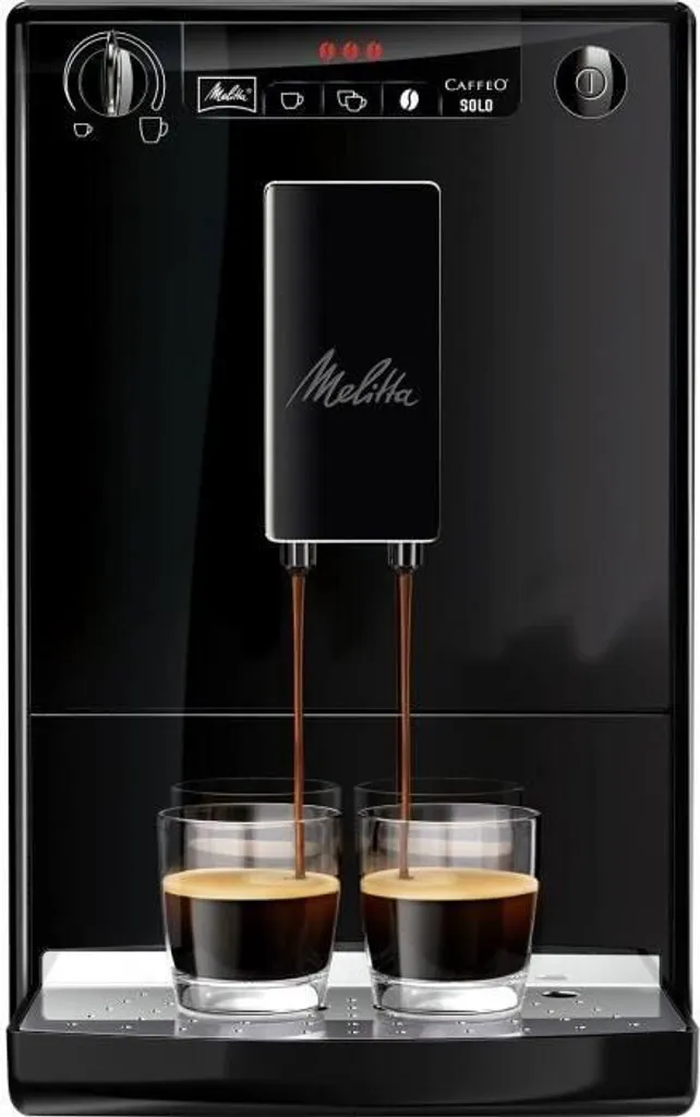 Melitta Kaffeevollautomat CAFFEO Solo Pureblack 1 Melitta Kaffeevollautomat CAFFEO Solo Pureblack