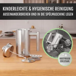 Bjørn Liebdhal French Press Edelstahl Kaffeemaschine Auch Für Camping : 0.6 Liter 16 Bjørn Liebdhal French Press Edelstahl Kaffeemaschine Auch Für Camping : 0.6 Liter -Kaffeegenuss Verkaufsgeschäft a67145fe7c7d8c653241700bf3e03be7