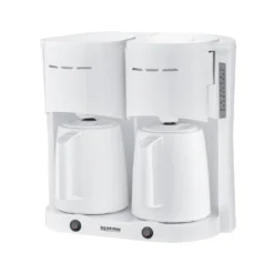 SEVERIN Duo-Filterkaffeemaschine KA 5830 Weiß -Kaffeegenuss Verkaufsgeschäft a9056d7bc12ee5f844ec2274c2cde812