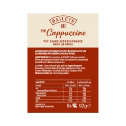 Senseo CAPPUCCINO BAILEYS Kaffeepad Ungeröstet 8 Stück(e) -Kaffeegenuss Verkaufsgeschäft ab469dffc35de595af244148e86b49f1