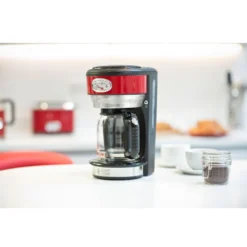 Russell Hobbs 21700-56 Retro Ribbon Red Kaffeemaschine -Kaffeegenuss Verkaufsgeschäft abe73847c79e52926568ce6f9580acd5