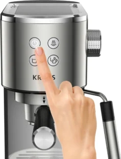 Krups XP 442 - Espresso Siebträger - Edelstahl/schwarz -Kaffeegenuss Verkaufsgeschäft abf7443938e155f4ae2e5d7cfb56232d