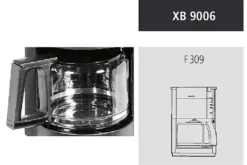 KRUPS Ersatzkanne Ohne Deckel Für F309 -Kaffeegenuss Verkaufsgeschäft ac9d07af63f8127df237c9864abae820