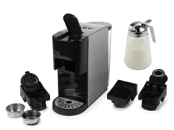 Princess Multikapsel Kaffeemaschine Für Kapsel, Pads & Pulver & Elektro Milchkännchen -Kaffeegenuss Verkaufsgeschäft ad771fb221a6e6f3173c8bb0db7c66f9