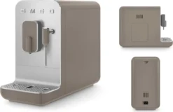 Smeg BCC02TPMEU Kompakte Kaffeevollautomat Mit Dampffunktion Taupe -Kaffeegenuss Verkaufsgeschäft ae5e1445a272c3604929af1bf24eaa88
