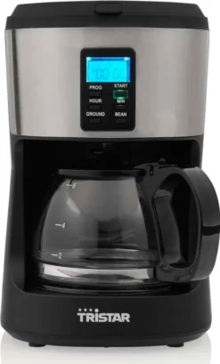 Tristar Kaffeemaschine Mit Mahlwerk CM-1280 650 W 0,75 L Schwarz 20 Tristar Kaffeemaschine Mit Mahlwerk CM-1280 650 W 0,75 L Schwarz -Kaffeegenuss Verkaufsgeschäft afe68544ab196f4f47a819a4c9d9d09a