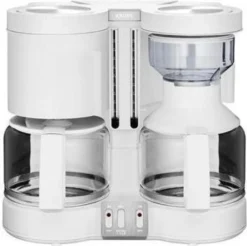 KRUPS Kaffeemaschine KM 8501 2 X 10 Tassen 2 X 1100 W Weiß -Kaffeegenuss Verkaufsgeschäft b1e4f8b78a51fdd0b48e9f7cb6888658