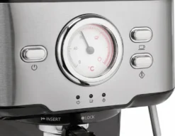 Princess 2 Tassen Espresso- & Kapselmaschine Mit Milchaufschäumer -Kaffeegenuss Verkaufsgeschäft b23ab6c9d18551344211ebf27444e320