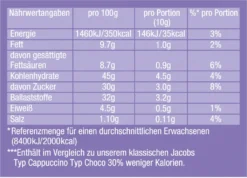 JACOBS Typ Cappuccino Choco So Leicht Mit Milka Geschmack 12 Beutel - 12 X 400g -Kaffeegenuss Verkaufsgeschäft b29eb38e81f1fc0c0689c69210552d60