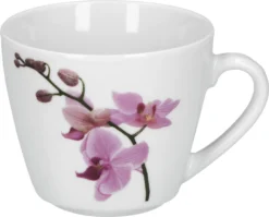 Kaffeeservice 18-tlg. Kyoto Orchidee Leicht Eckig Porzellan Für 6 Personen Weiß MitNachbildung -Kaffeegenuss Verkaufsgeschäft b3a132ddf916d0d80ba9f49571f703a7