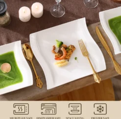 MALACASA, Serie Flora, 18 Tlg . Set Cremeweiß Porzellan Kaffeeservice Geschirrset Mit Je 6 Kuchenteller, 6 Tasse 220ml, 6 Untertasse Für 6 Personen 9 MALACASA, Serie Flora, 18 Tlg . Set Cremeweiß Porzellan Kaffeeservice Geschirrset Mit Je 6 Kuchenteller, 6 Tasse 220ml, 6 Untertasse Für 6 Personen -Kaffeegenuss Verkaufsgeschäft b3b2b99cd45d8f578676a947155df92b