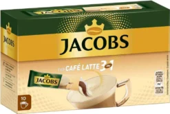 Jacobs 3in1 Sticks Café Latte | Löslicher Kaffee | 10 Portionen -Kaffeegenuss Verkaufsgeschäft b5b104e55c87d270d5ae20a070df8e17