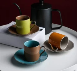 Artvigor, Porzellan Kaffeeservice, Bunt 12 Teilig Kaffee Set, Mit 6 Espressotassen 80 Ml, 6 Untertassen, Mehrfarbig 10 Artvigor, Porzellan Kaffeeservice, Bunt 12 Teilig Kaffee Set, Mit 6 Espressotassen 80 Ml, 6 Untertassen, Mehrfarbig -Kaffeegenuss Verkaufsgeschäft b6a804489696794dc738febca252c013